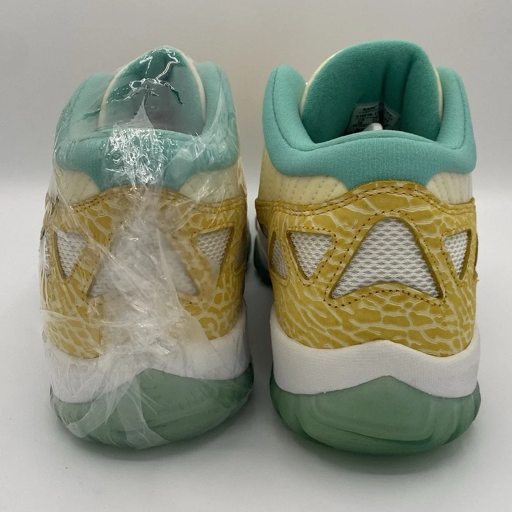 Jordan 11 Retro XI Lows Nike Air IE Azure Maize Teal Aqua Ivory MINT US Men's 12